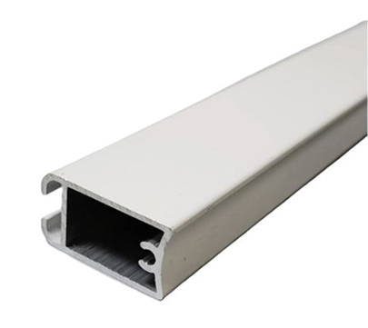 Durable aluminium roller blind bottom rails for smooth fabric tension