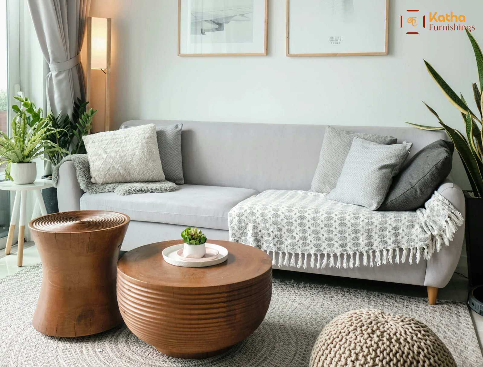 Affordable Luxury room furnishing by Katha Furnishing